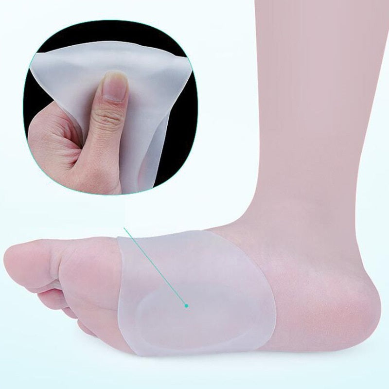Coussin de soutien en silicone pour voûte plantaire